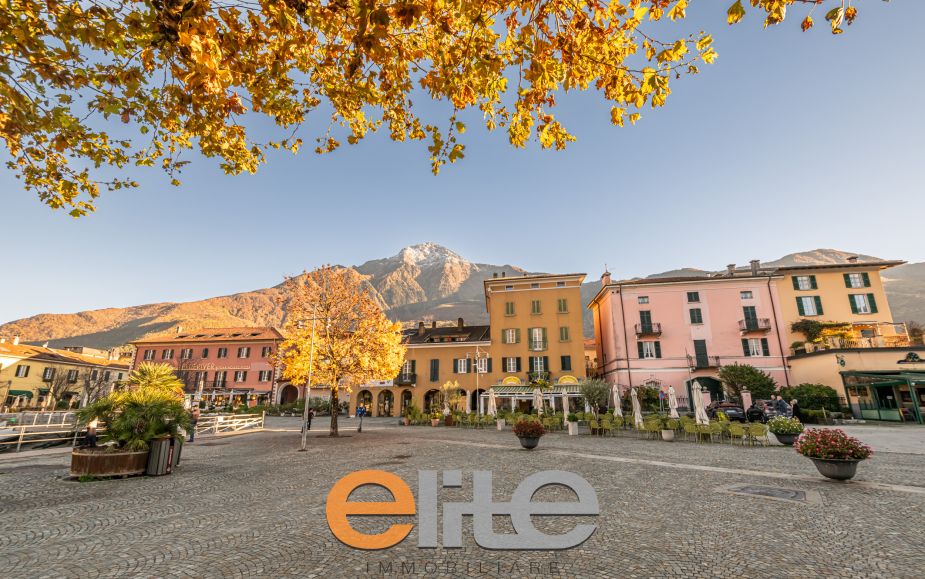 Villa con giardino a colico sul lago di como
