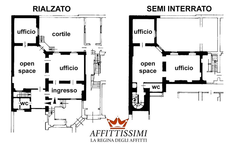 ufficio in affitto in zona monti saffi.