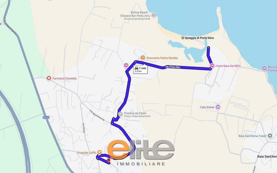 Casa in villetta bifamigliare vista mare in Sardegna a Budoni