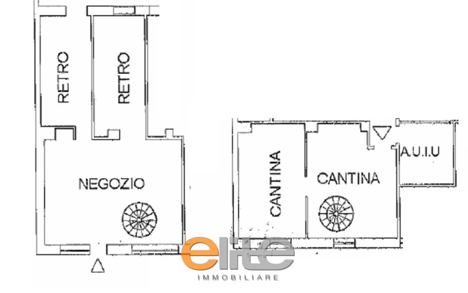 Negozio 2 vetrine brunelleschi ang. savona