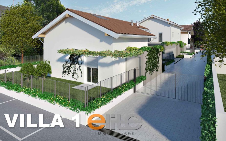 Nuova Costruzione Villa con giardino terrazzo e box