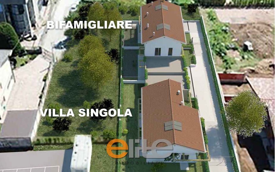 Nuova Costruzione Villa con giardino terrazzo e box